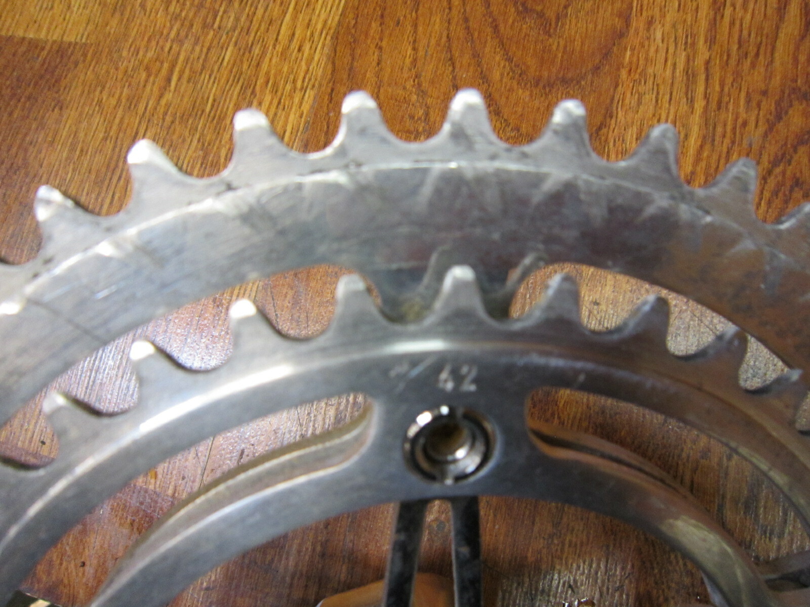 VINTAGE NERVAR SPORT 170L 52/42T SQUARE TAPER CRANK SET