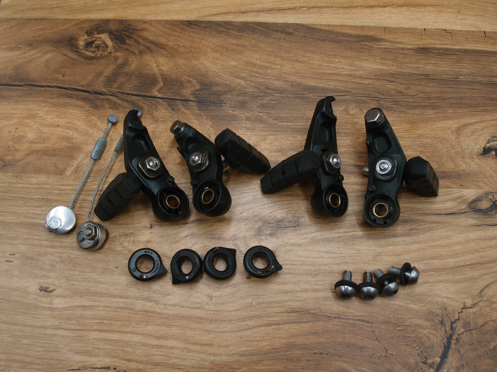 1990 MTB cantilevers brakes Shimano Deore DX BR-M650 VIA Japan Black Edition