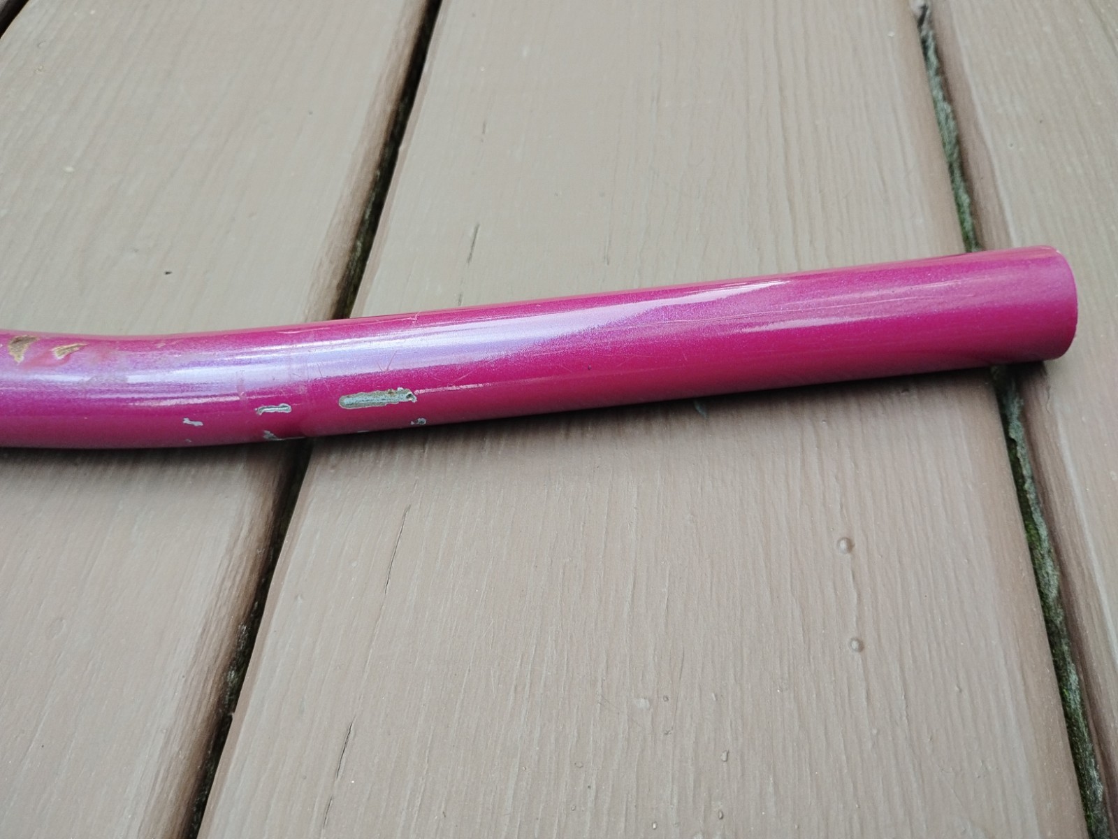 Vintage 1990’s Chromoly MTB Hybrid Flat Handlebar, 570mm Length, 25.4mm Clamp