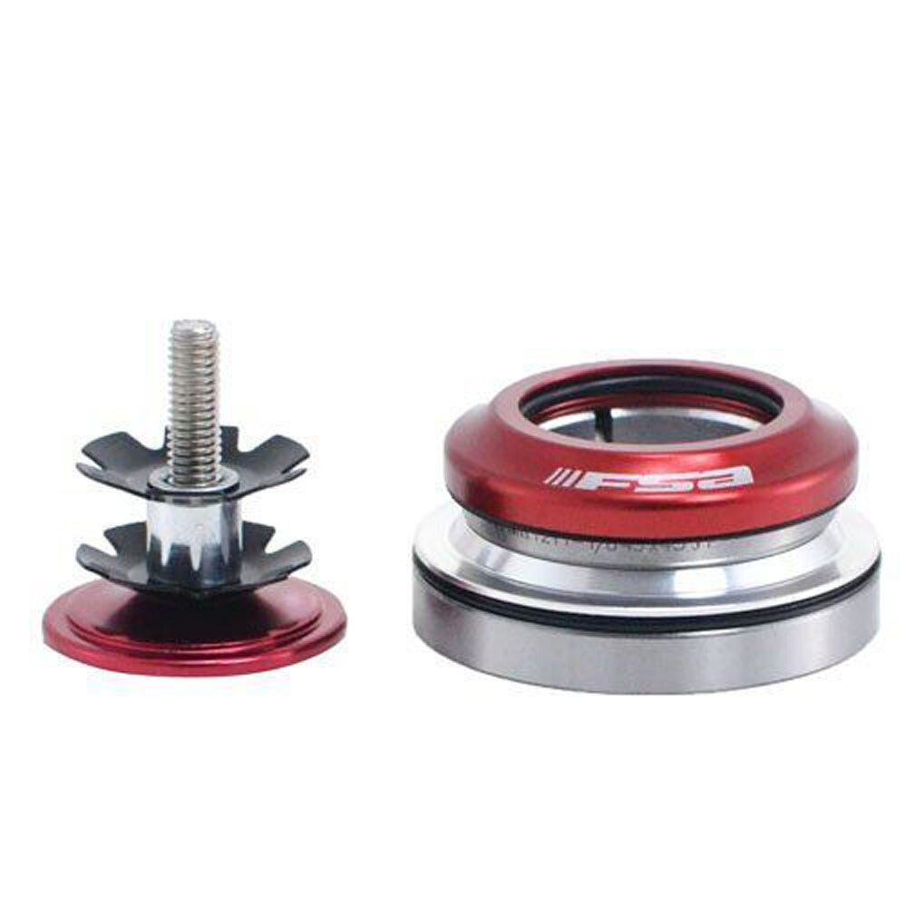 FSA ORBIT C-40 Integrated 1-1/8″ – 1.5″ ID 42 / 52 mm Tapered Headset , Red