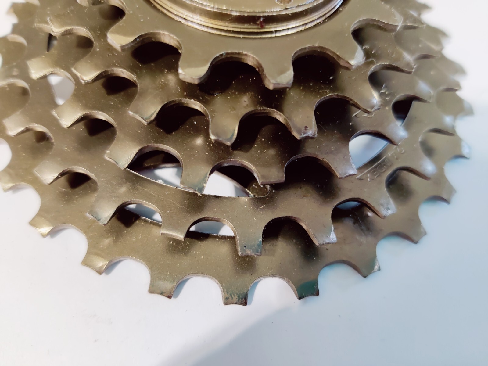 NOS Shimano MF-Z015 SIS Freewheel 5Speed 14-17-20-24-28T Vintage Brown-Authentic