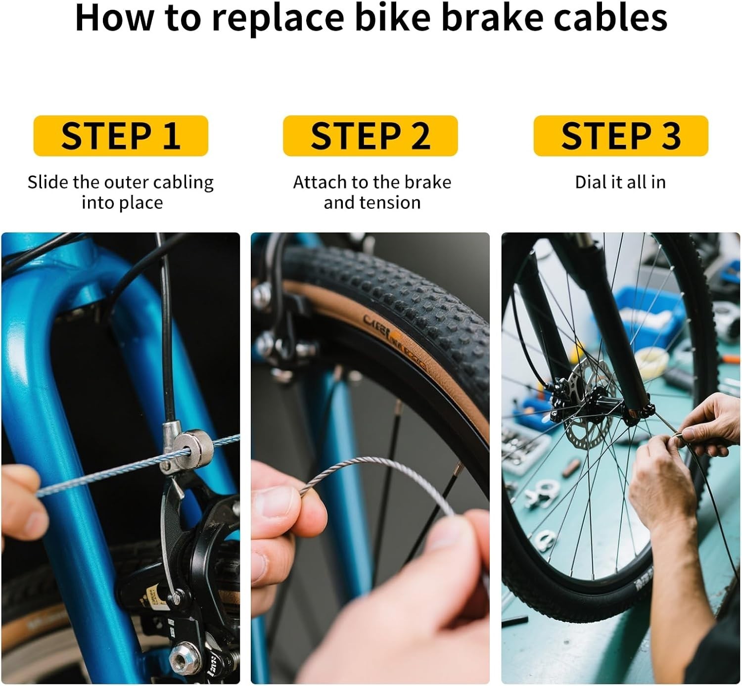 Brake Cable Housing Lined Bicycle Outer Tube Casing for Mountain Bike