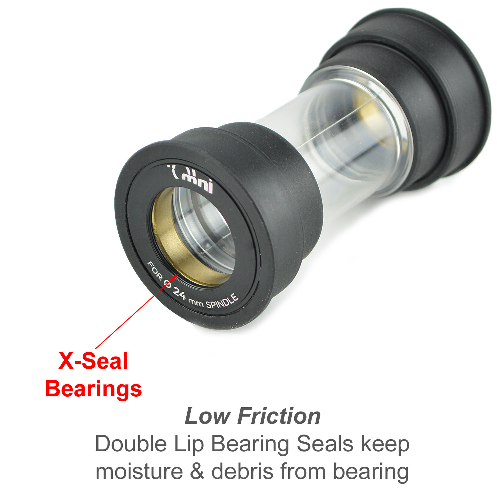 OMNI Racer WORLDS LIGHTEST Ti CERAMIC Bottom Bracket BB86 BB92 For Shimano