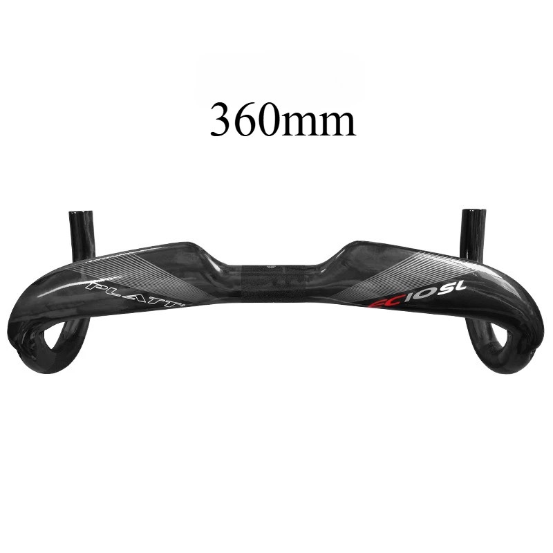 ECIOSL Carbon Fiber Road Bike Handlebar 31.8mm Drop Bar 360-440mm UD Gloss