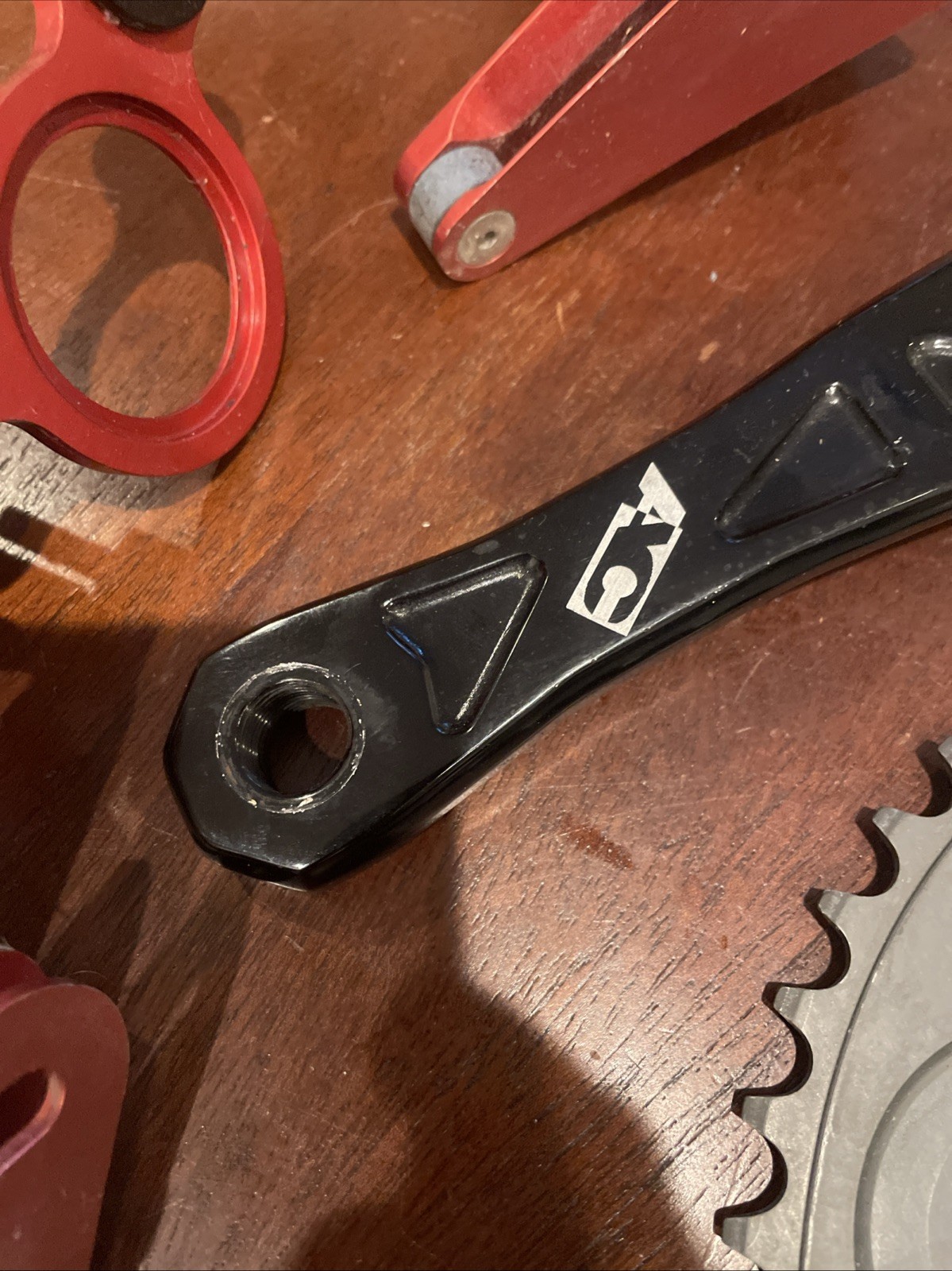 AC Components Downhill Crankset And Chain Guides