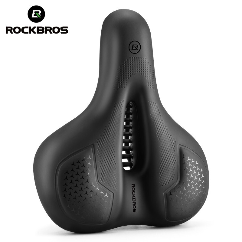 Bicycle Saddle Bike Comfort Wide Soft Gel Bike Seat Sporty Air Cushion Men Women