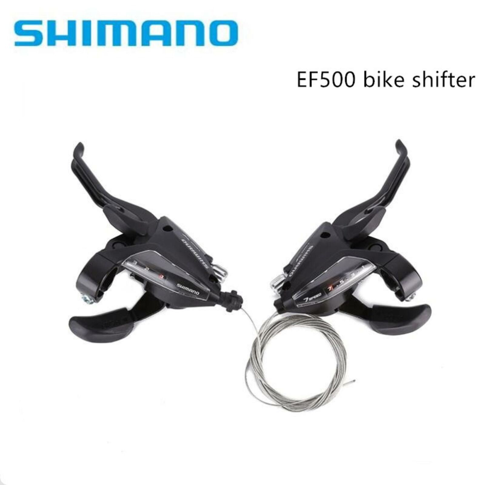 SHIMANO ST-EF500 Shifter Set 3/7/8/3X7/3X8 Speed V-Brake Lever Fit Bike MTB