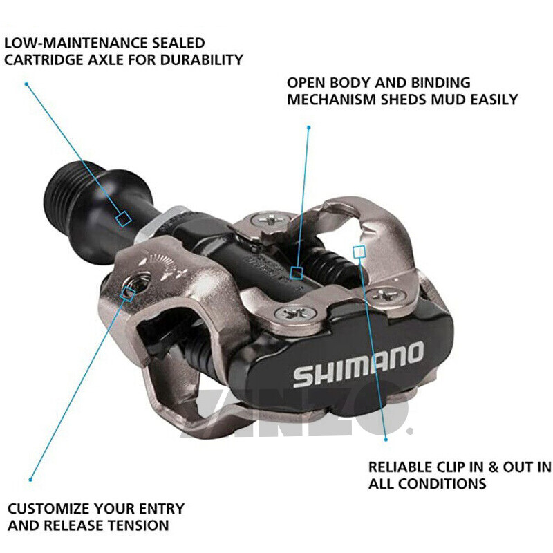 Shimano Deore XT PD-M8100/M8020 SPD MTB XC Bike Clipless Pedals & Cleats W/SH51
