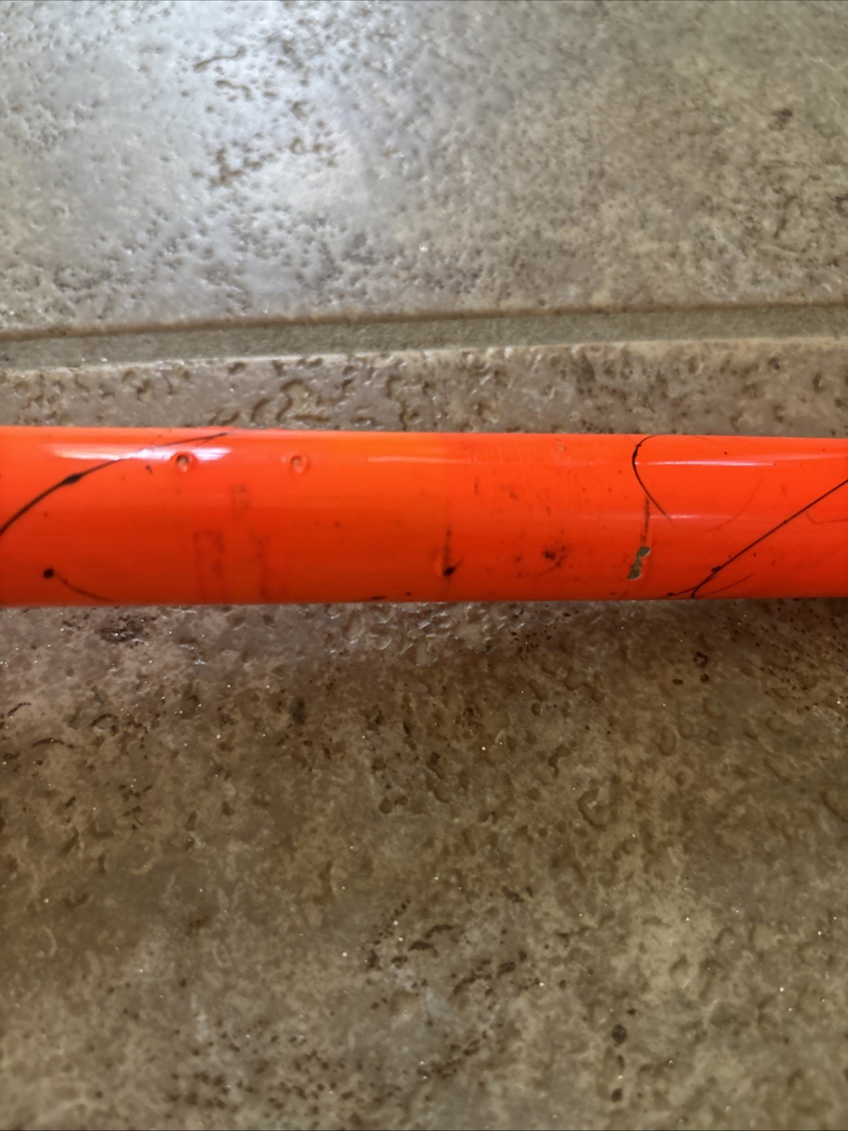 Grove Innovations Orange Splatter One Piece Bar Quill Stem 24” 22.2 High Rise