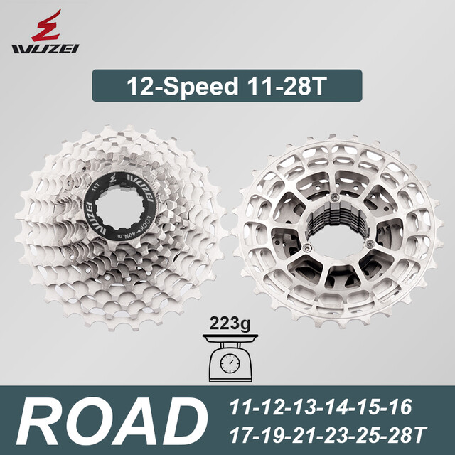 SUNSHINE Road Bike 11/12 Speed Ultralight Cassette 11-28/32/34/36T