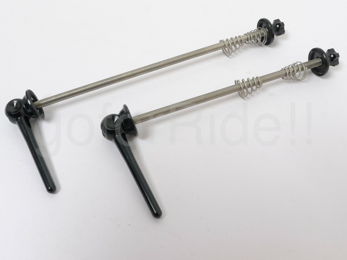 New MTB Bike 100mm/135mm bicycle Ti Titanium Skewers 7075 lever 45g Black