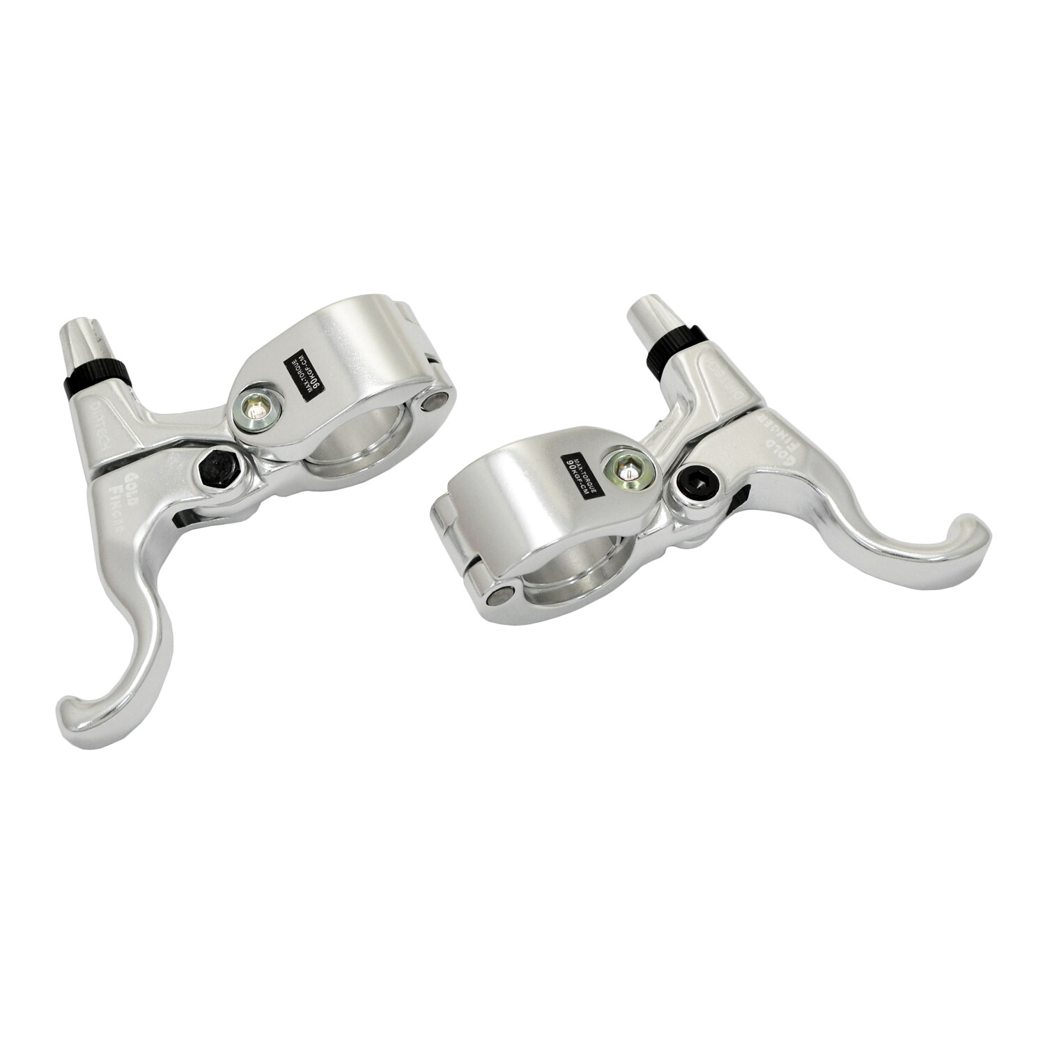 DIA-COMPE TECH99DS «GOLD FINGER» Brake Lever Set For Fixie & BMX , Silver