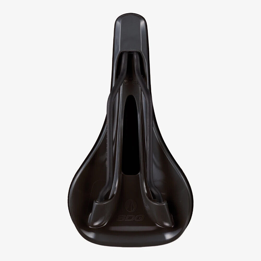 SDG Bel-Air 3.0 260x140mm Lux-Alloy Bicycle Saddle – Red/Black/Tan Base colors