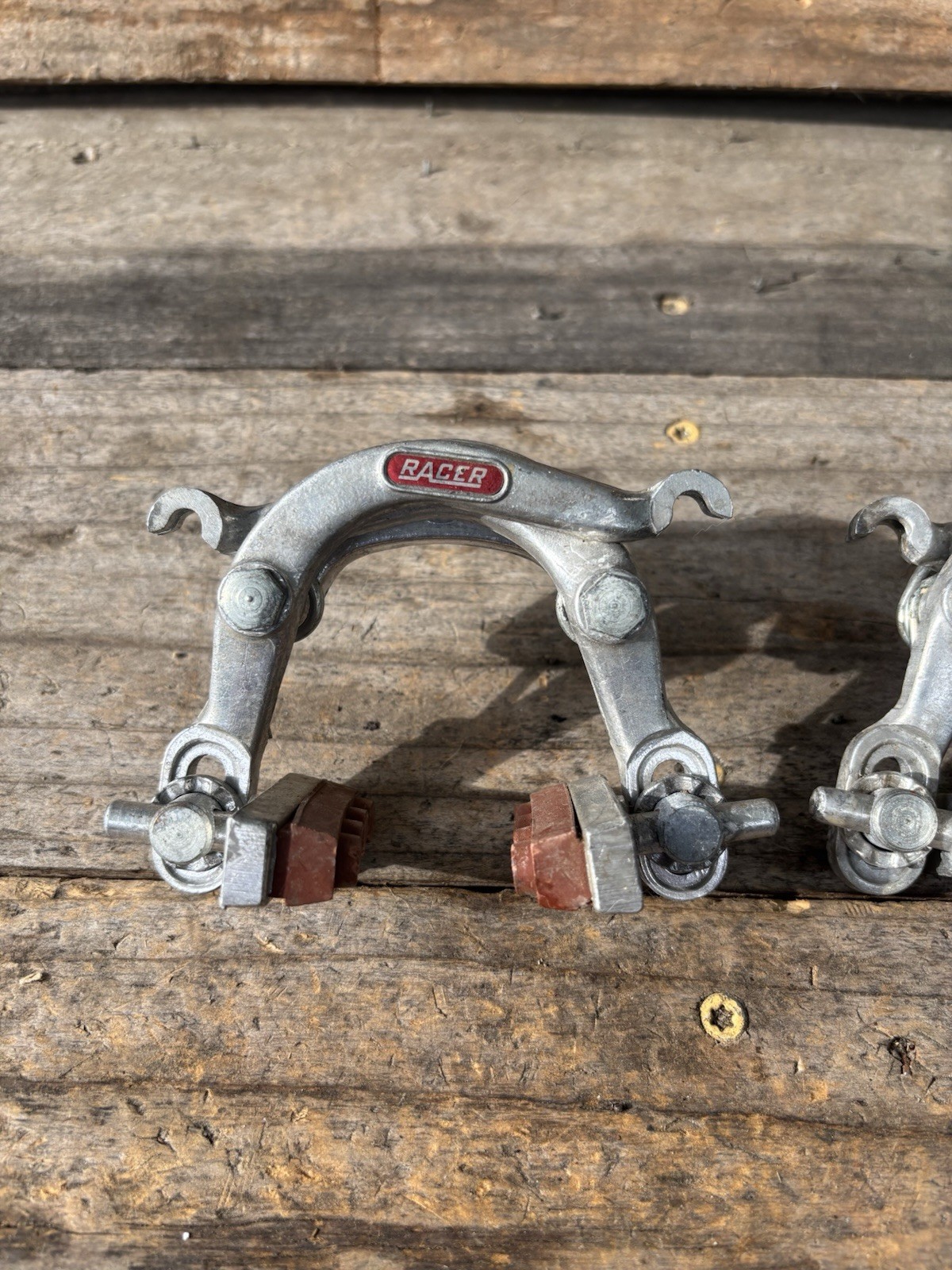 Vintage Mafac-Style Racer Center Pull Front And Rear Brake Calipers- Road Bike
