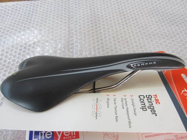 Serfas Racer Bike Saddle 27x13cm Lightweight Used