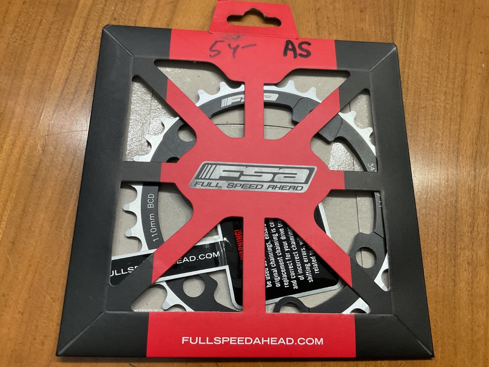 FSA WB270 Super Road ABS Chainring 110x34t for V1 crankset