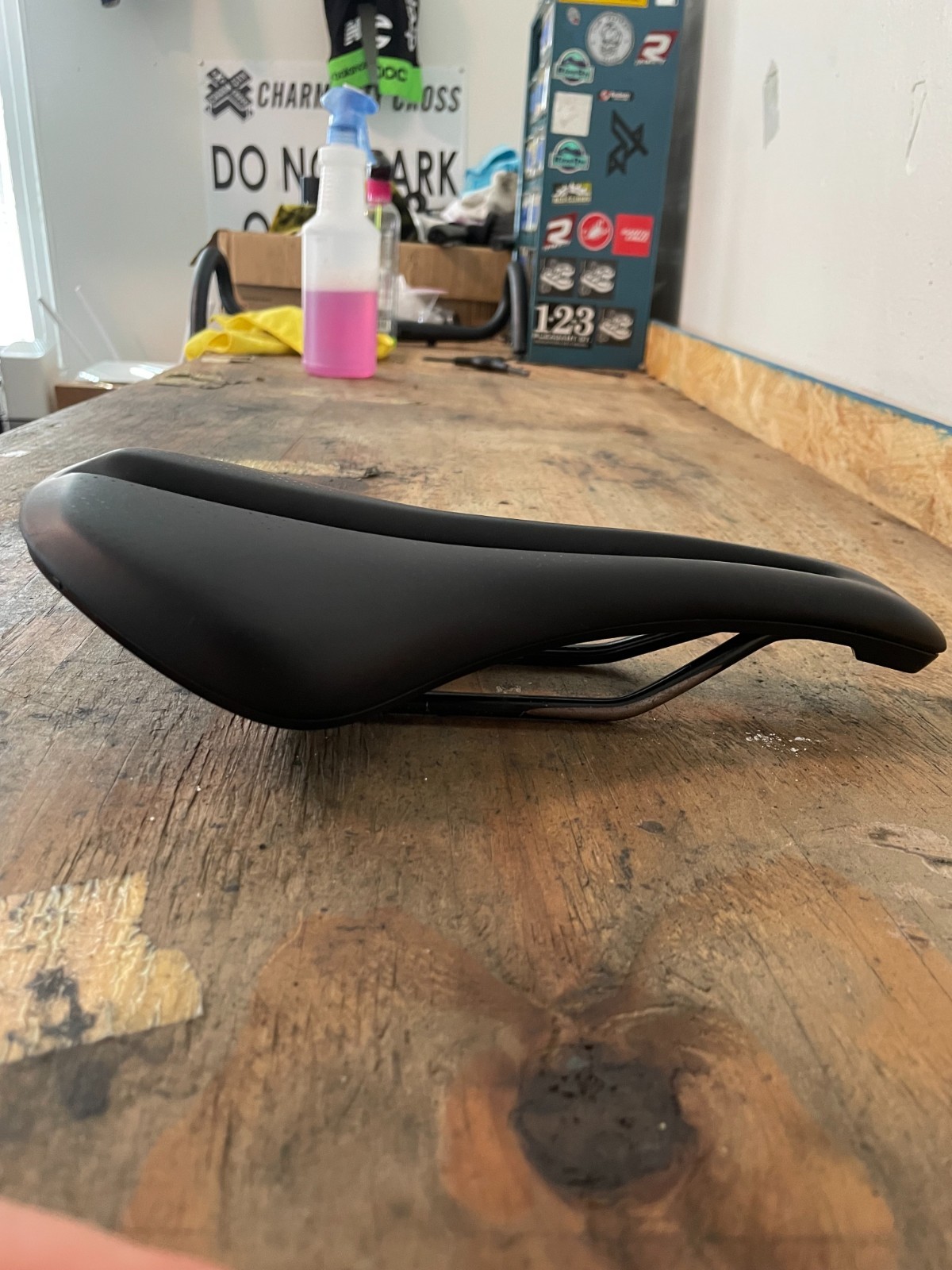 Bontrager Verse Comp Cycling Saddle 145mm 7x7mm Steel Rails Black