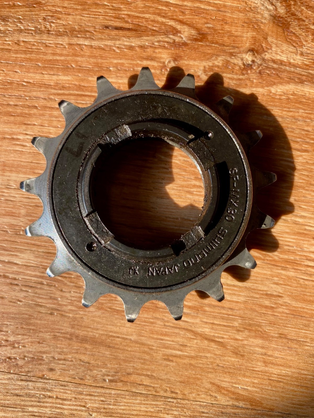 Shimano 17T Single Speed Freewheel Slightly Used