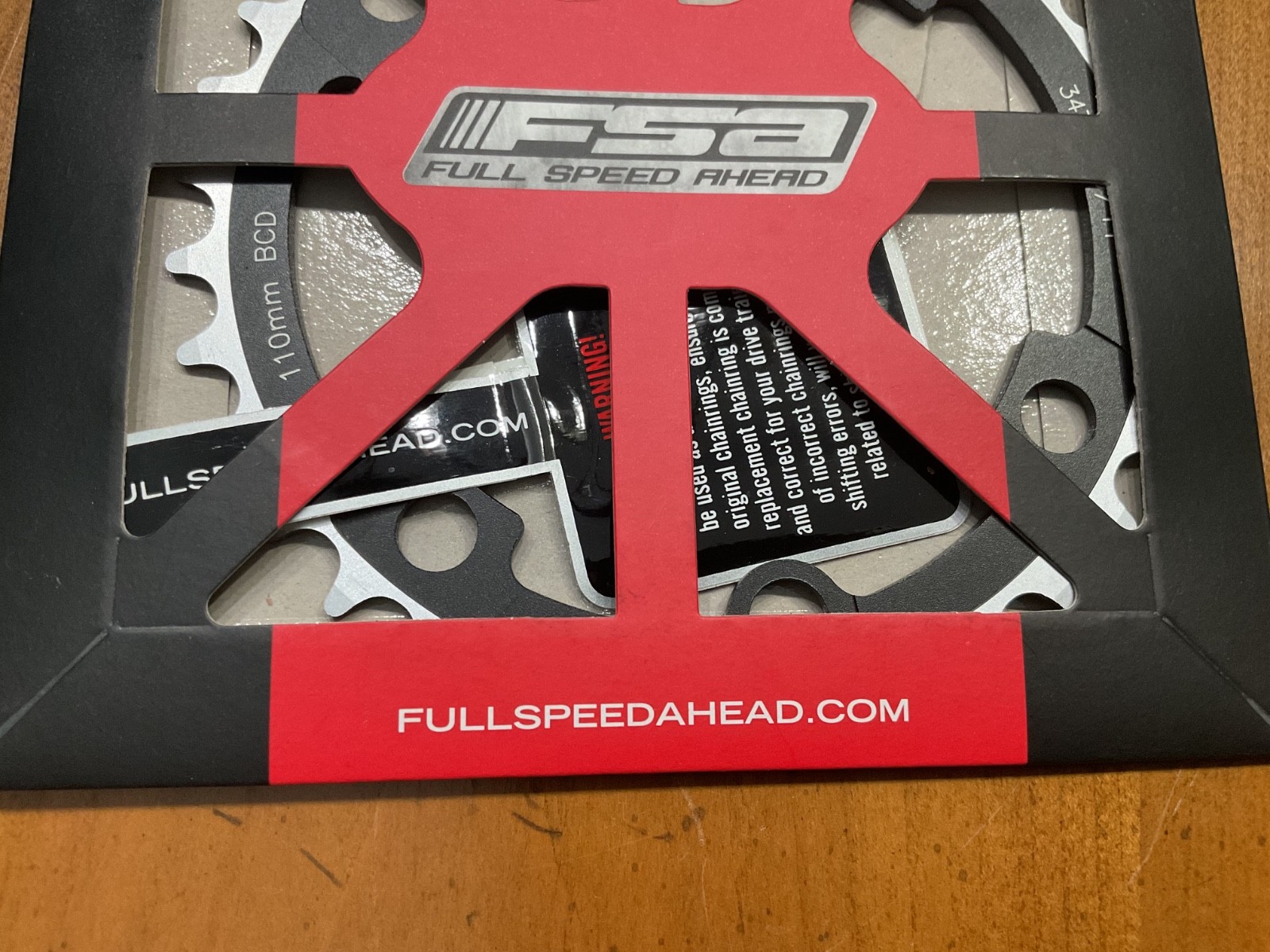FSA WB270 Super Road ABS Chainring 110x34t for V1 crankset