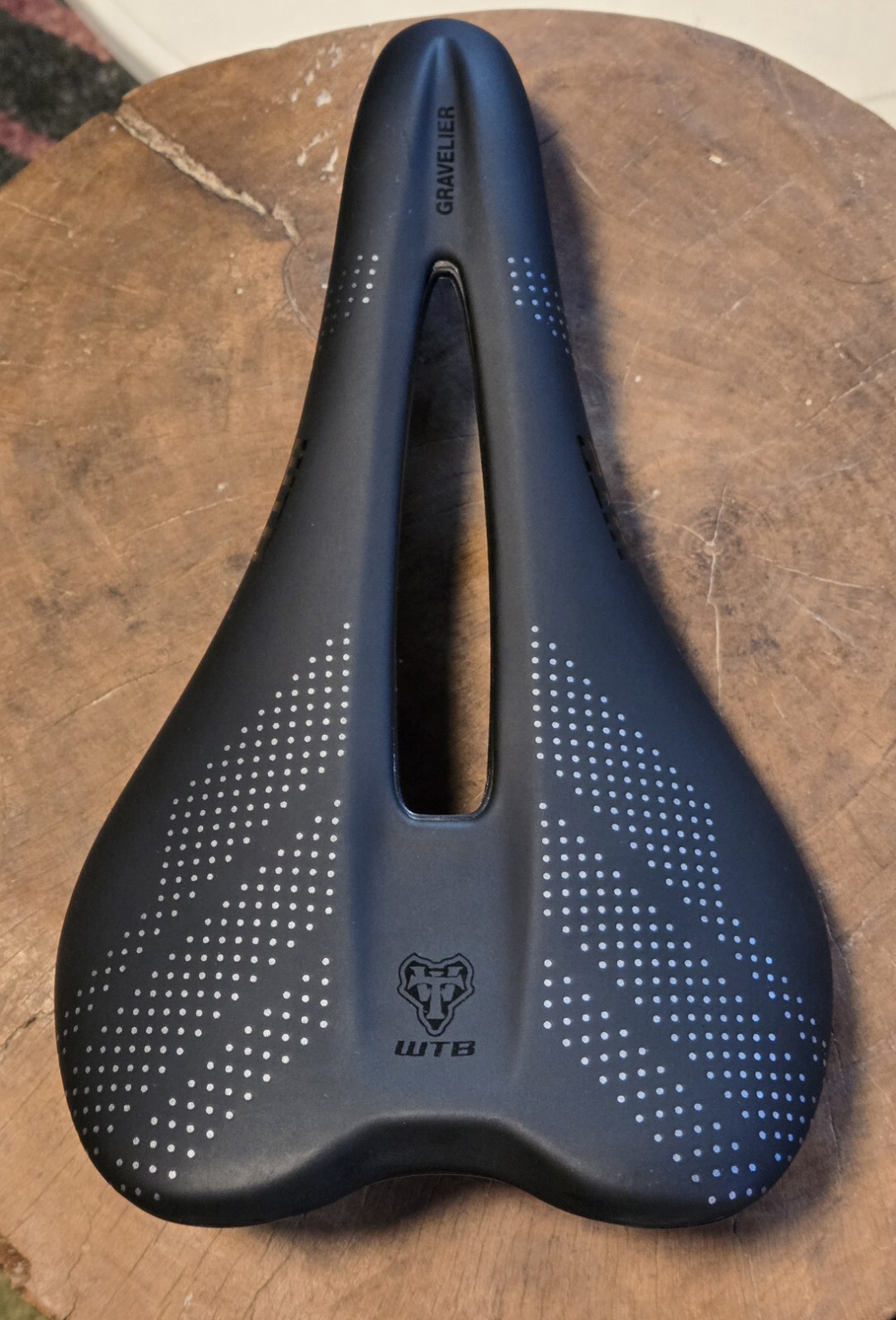 WTB Gravelier Saddle (Black) (Titanium Rails)