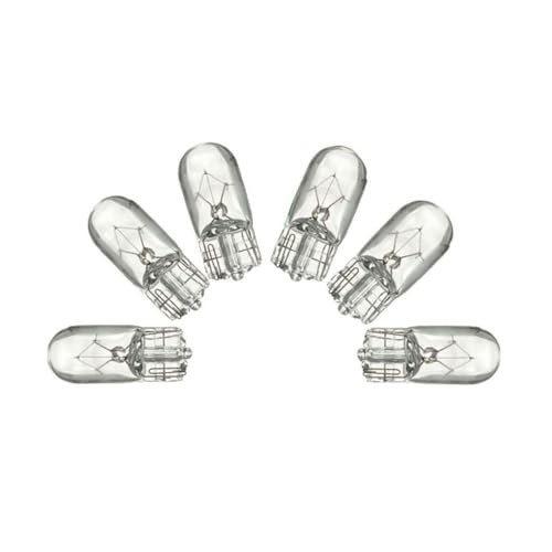 10Pcs DC 70V T10 3W 4300K 501 194 W5W W2.1×9.5d 70V Bulbs for Electric