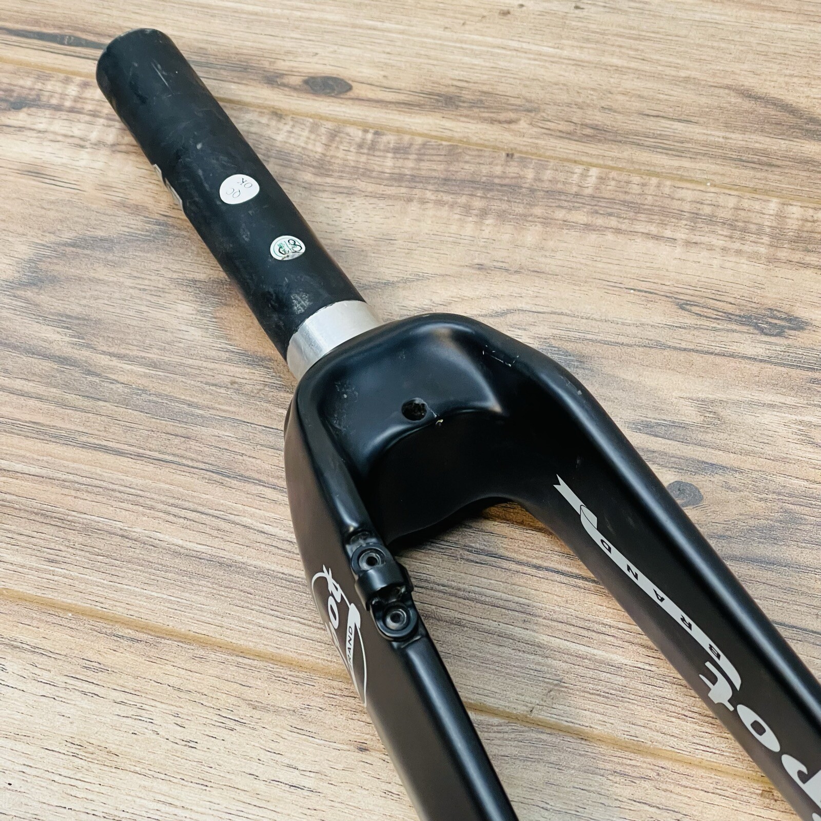 Spot Bicycles Carbon Disc Road Fork 700C 1 1/8 167mm 45 Rake Black