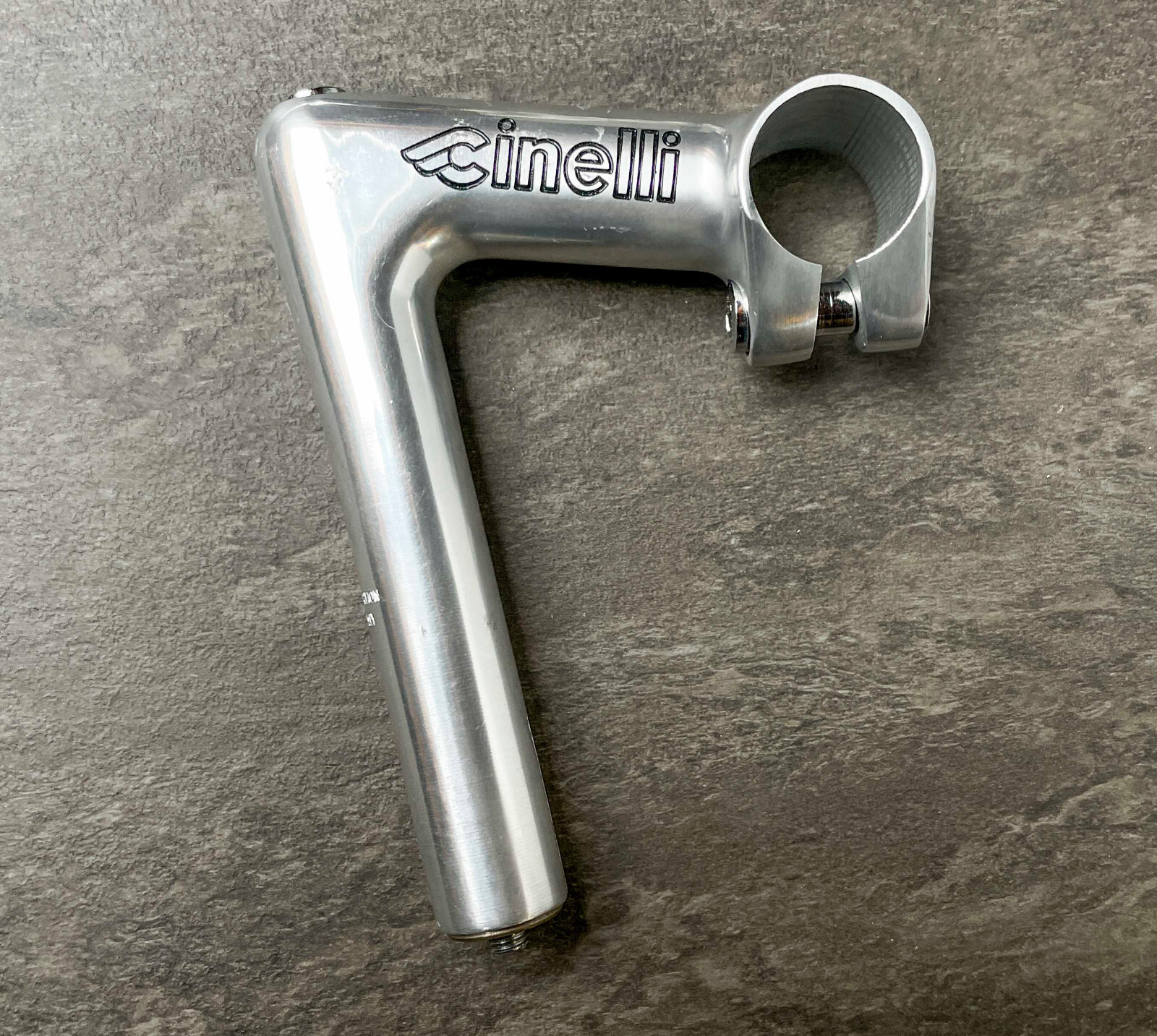 Cinelli 1A Stem Engraved 85Mm Handlebar Clamp Pantographed