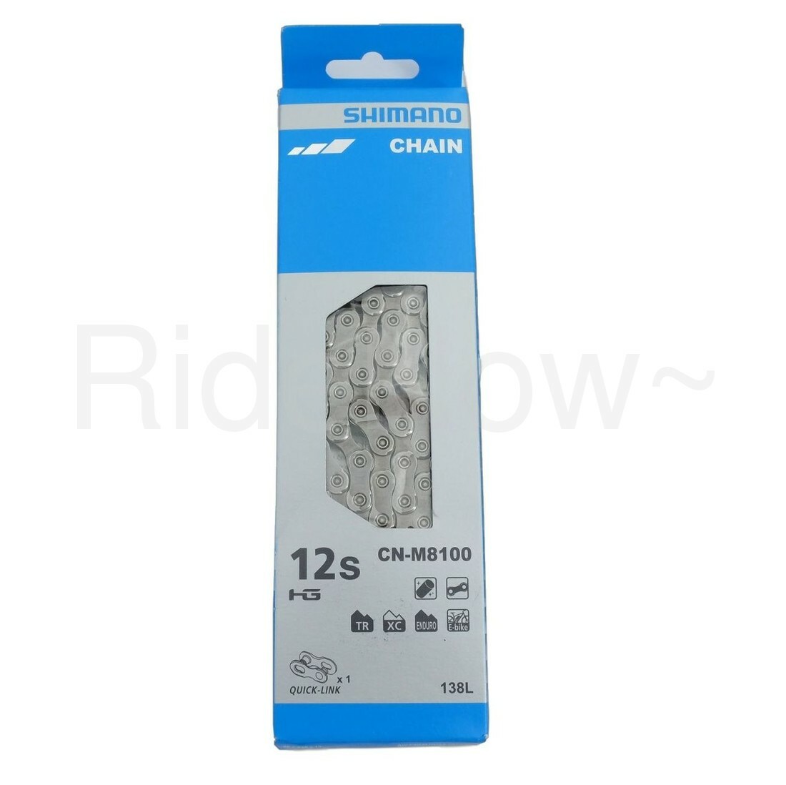 138 Links – Shimano Deore XT CN-M8100 12 Speed Bike Chain SIL-TEC W/ Quick link
