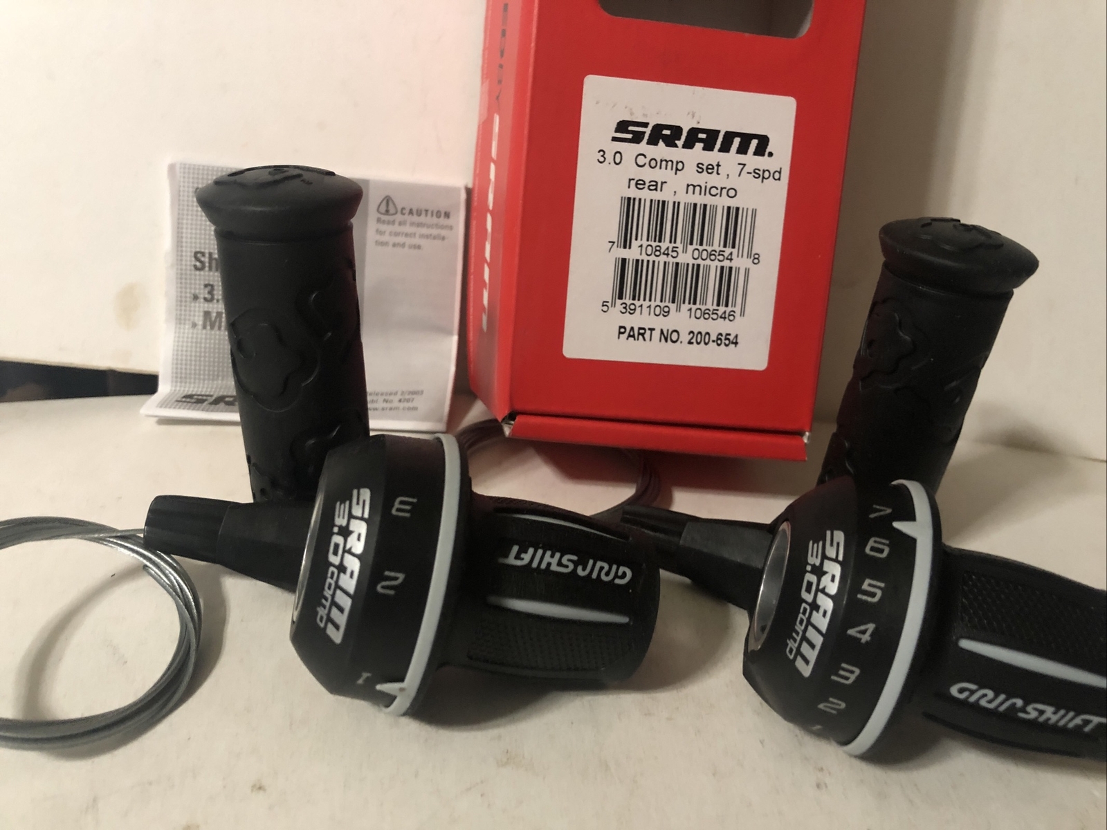 SRAM COMP 3.0 7 Speed Rear SHIFTER SET