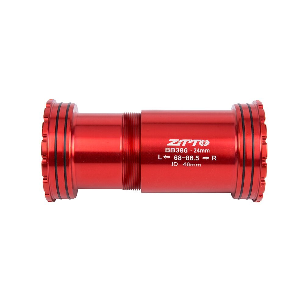 BB386 24mm Adapter Ceramic Bearing Press Fit Bicycle Bottom Brackets Bike BB
