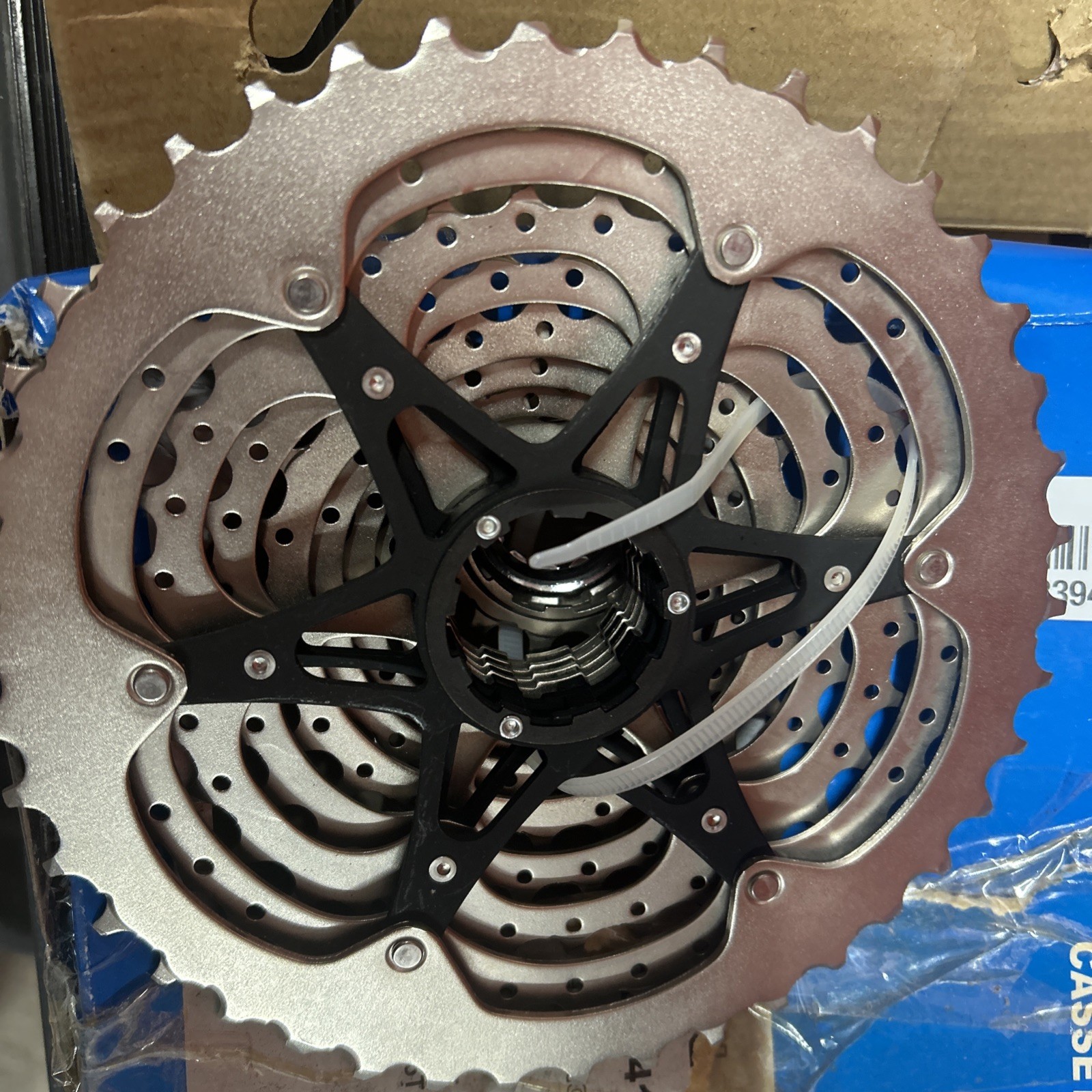 SHIMANO Deore CS-M4100-10 Cassette – 10-Speed, 11-42t, Silver