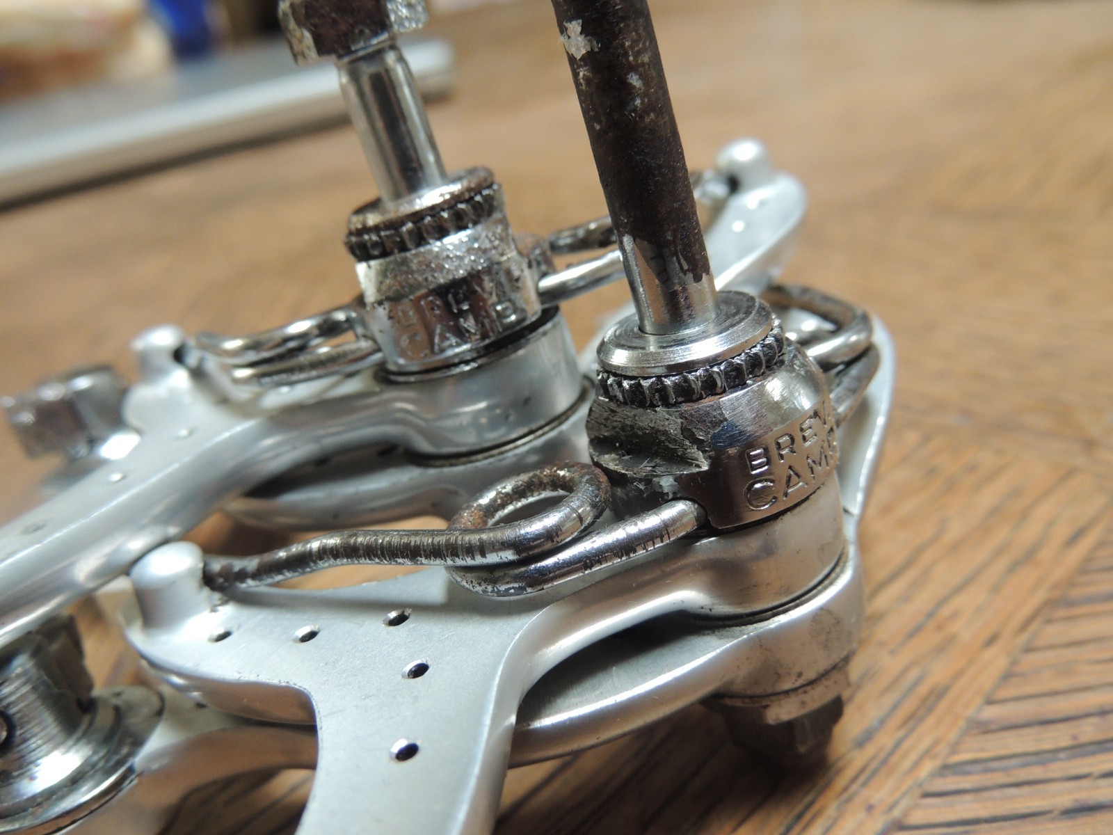 Drillium Campagnolo 4061 Super Record Brakes Standard Reach