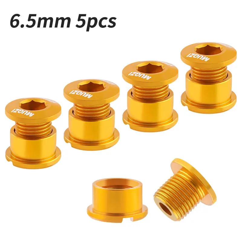 4/5pcs Bike Chainring Bolts MTB Road Crank Single Double Chain Screws