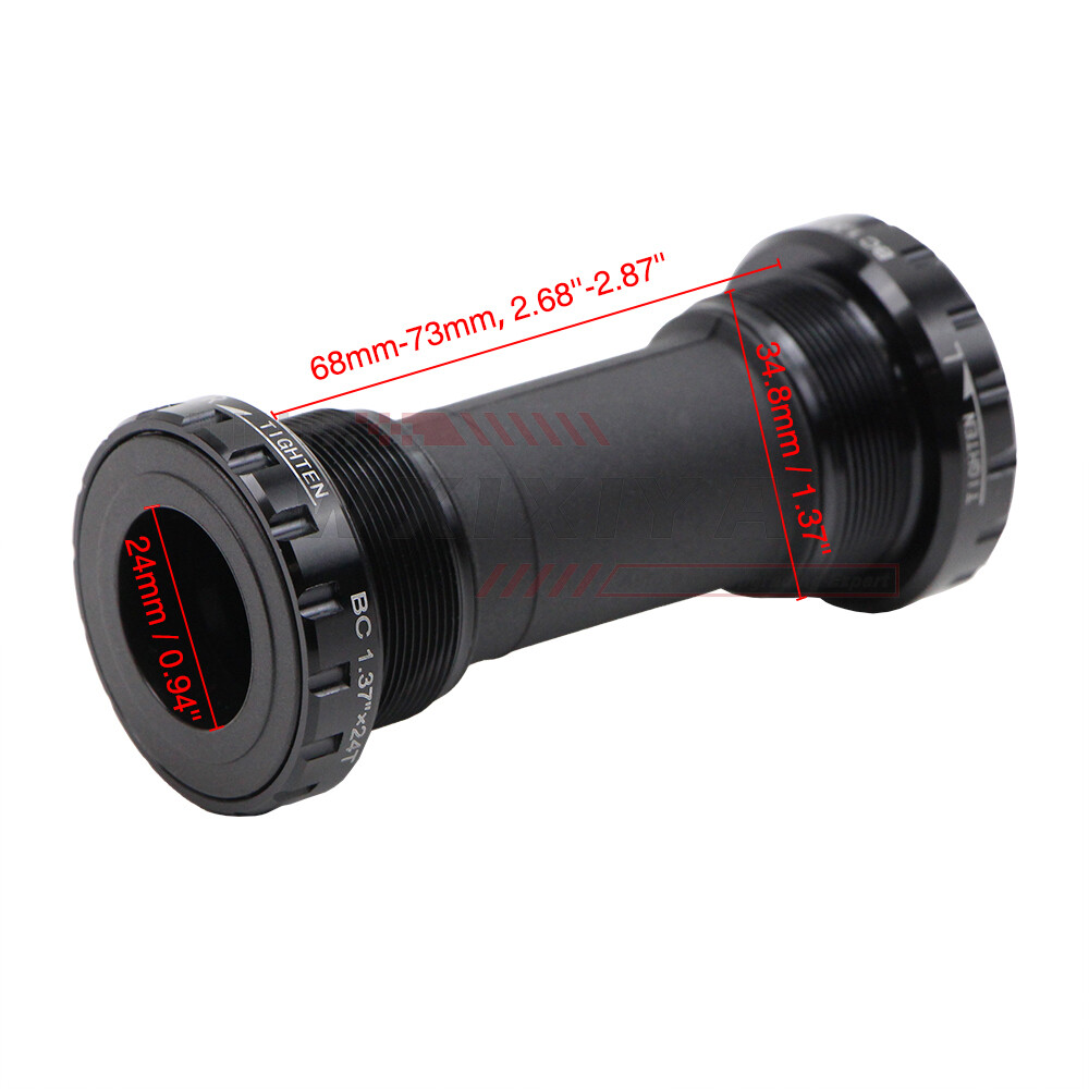 MTB Bottom Bracket 68mm / 73mm Bike Threaded Bearing Hollowtech BB Cup Mountain