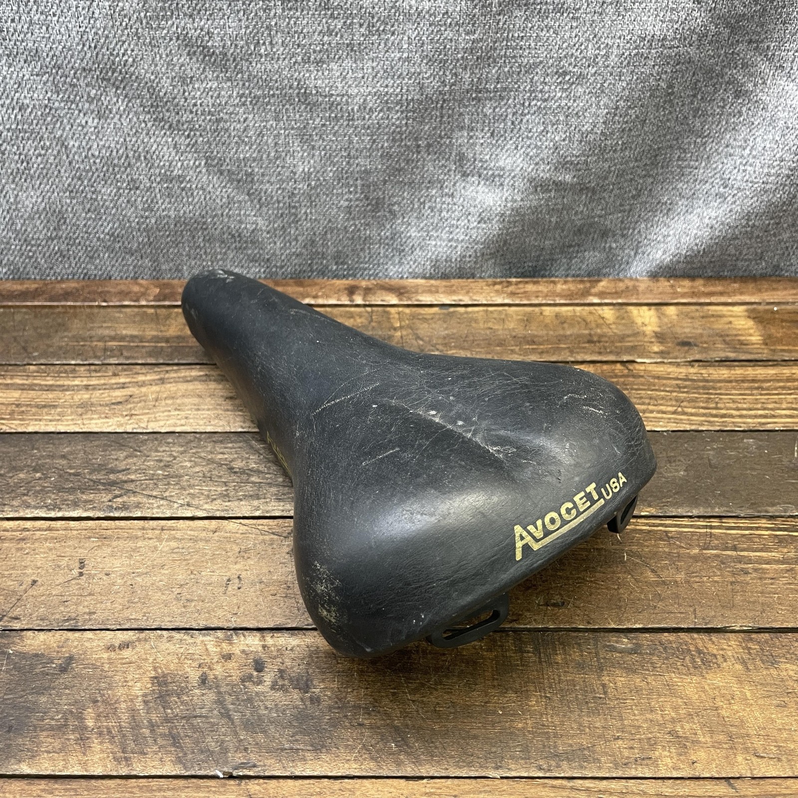 Vintage Avocet Touring II Seat Saddle Black Comfort Road Tour ATB Bike USA 390g