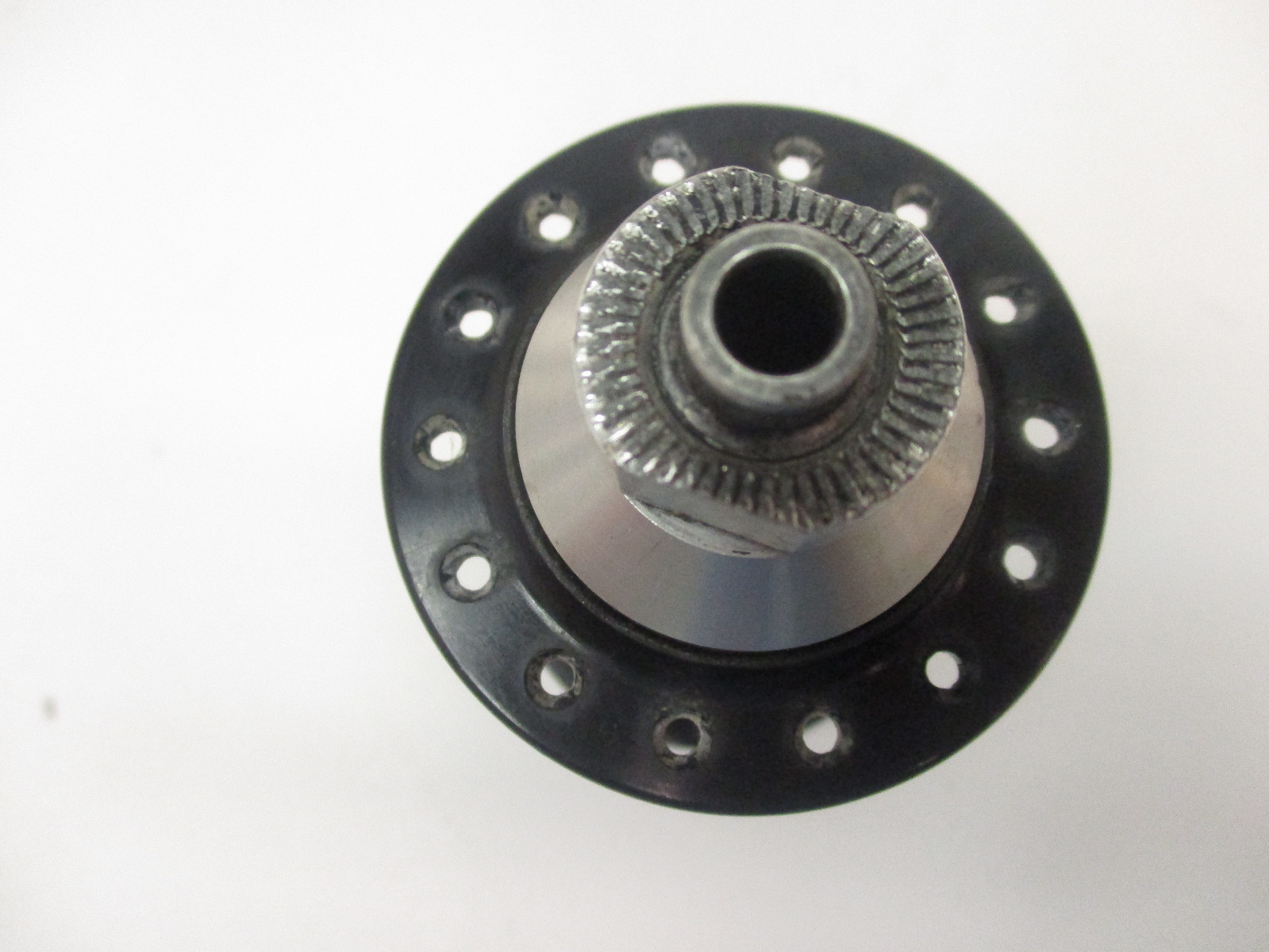 Rare Vintage Edco Racer 28H 100 x 9 QR Swiss Made Front Hub – Black