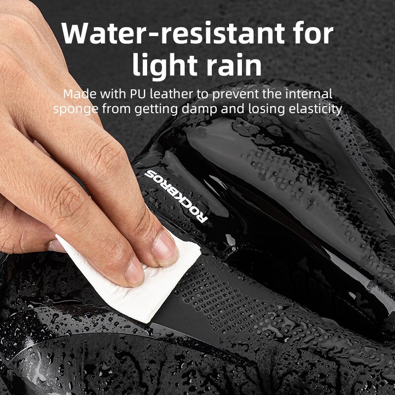 Bicycle Saddle Bike Comfort Wide Soft Gel Bike Seat Sporty Air Cushion Men Women