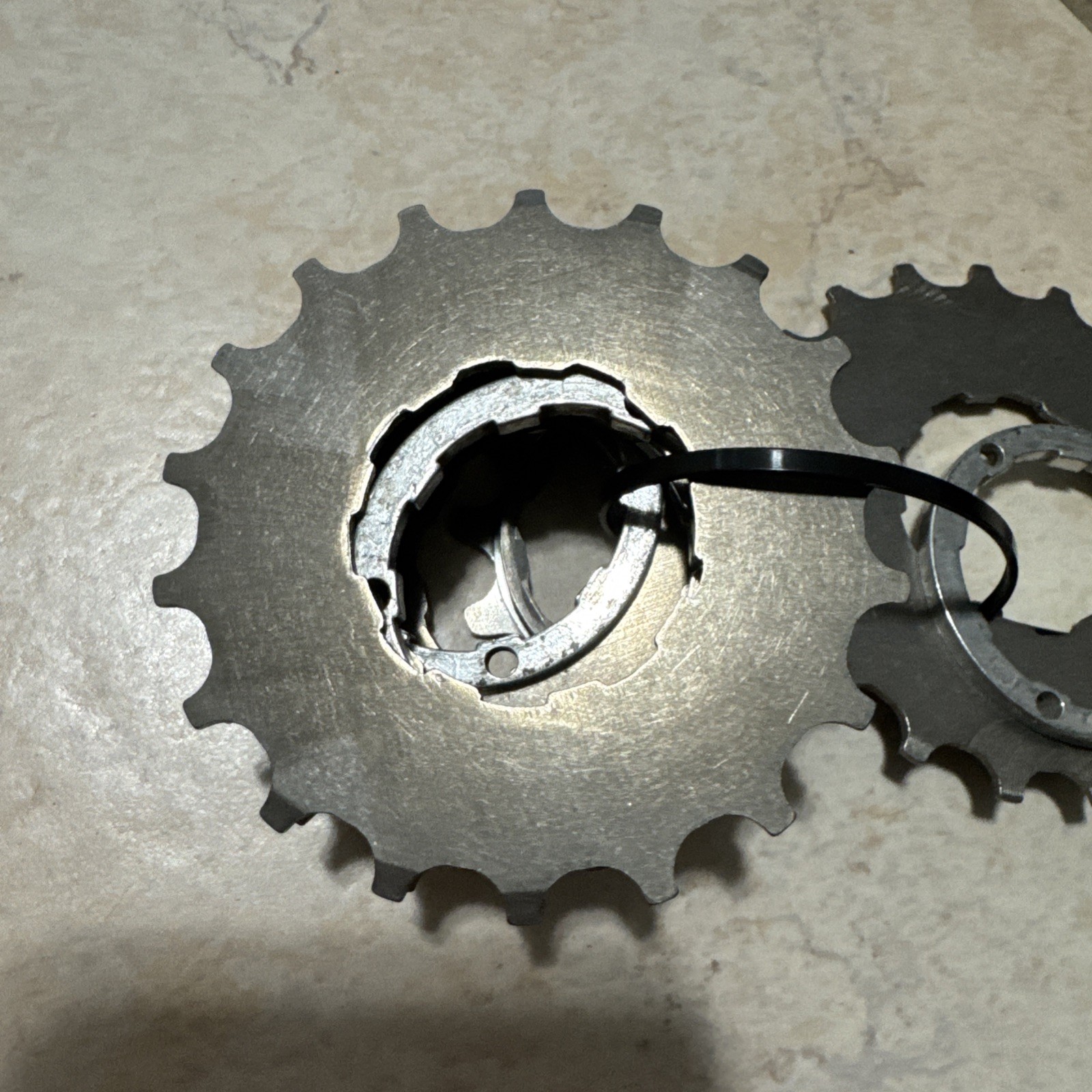 Vintage 8 speed Action-Tec Shimano Compatible Titanium Cassette 12-19 T