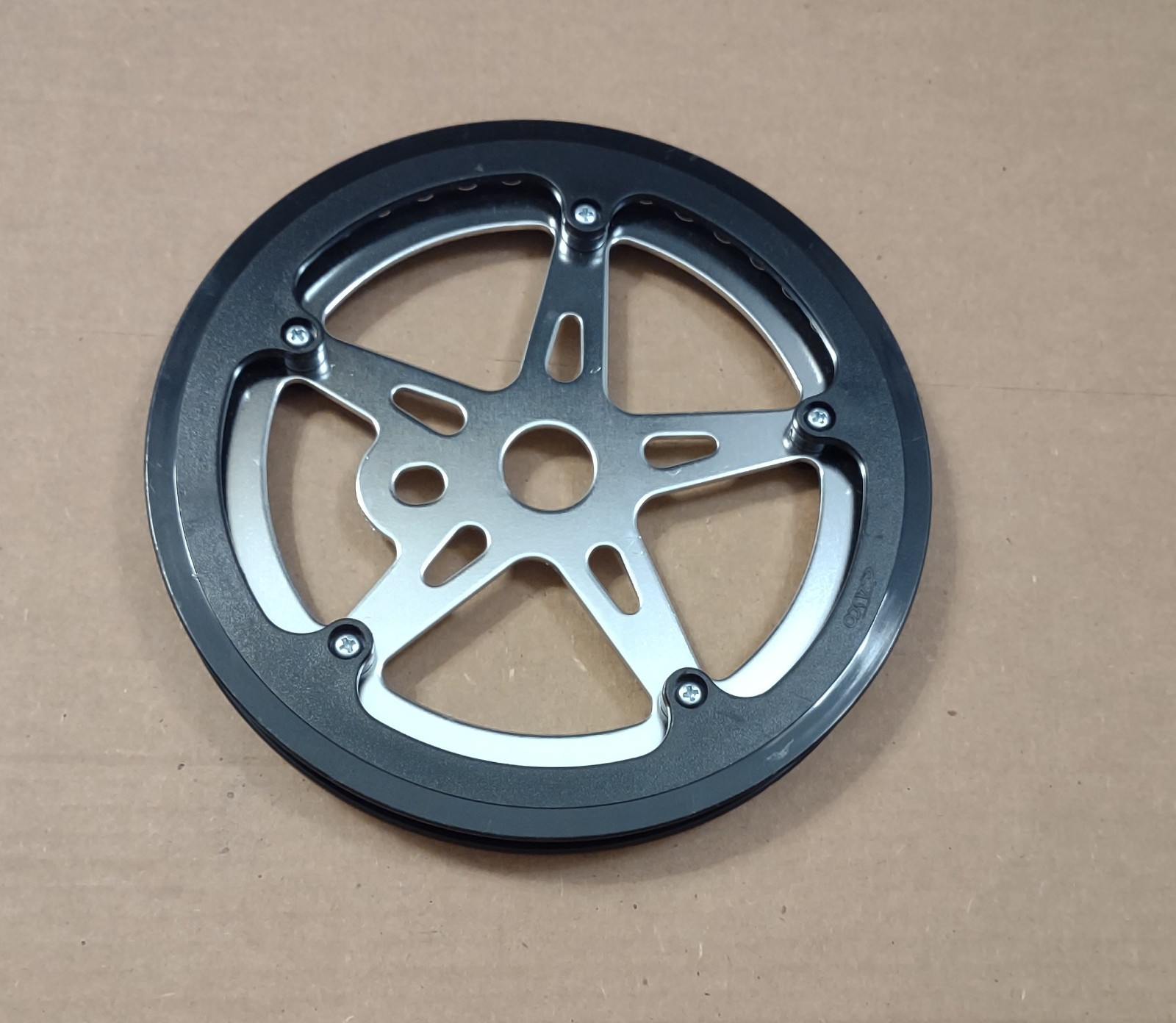 Vintage Bike Action Chainring For OPC Crank 44 Tooth With Guard NOS