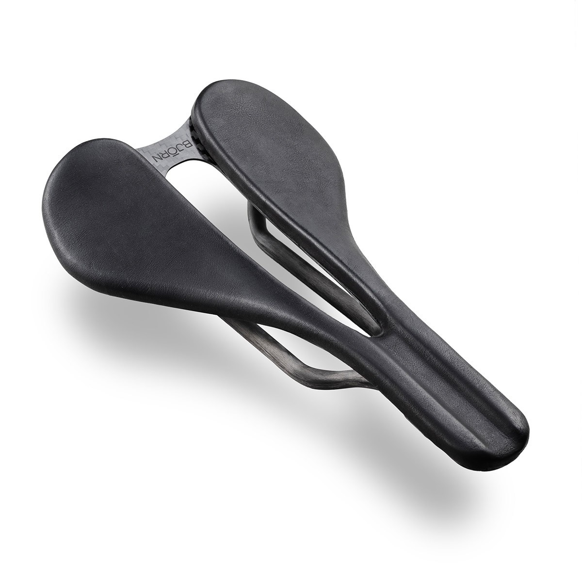 Bjorn Cycles Premium Kangaroo Leather Carbon Bicycle Saddle Divan 143 mm