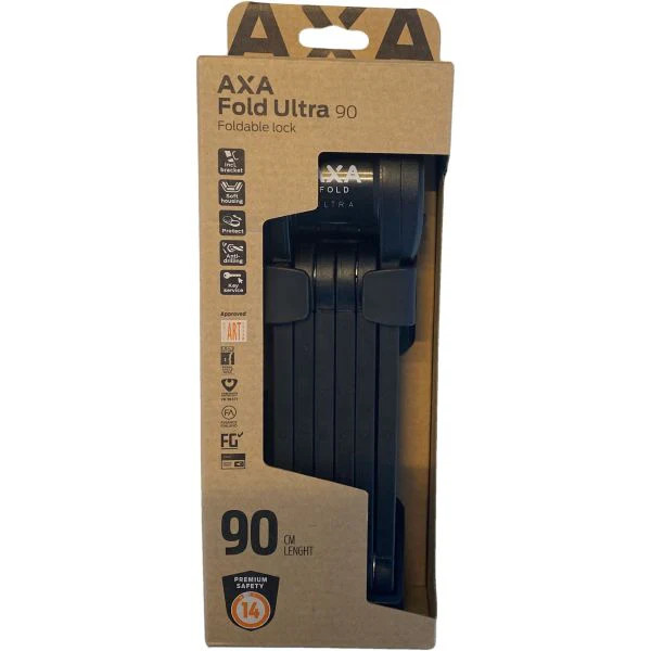 Axa Folding Lock Fold Ultra 90cm Art** Black
