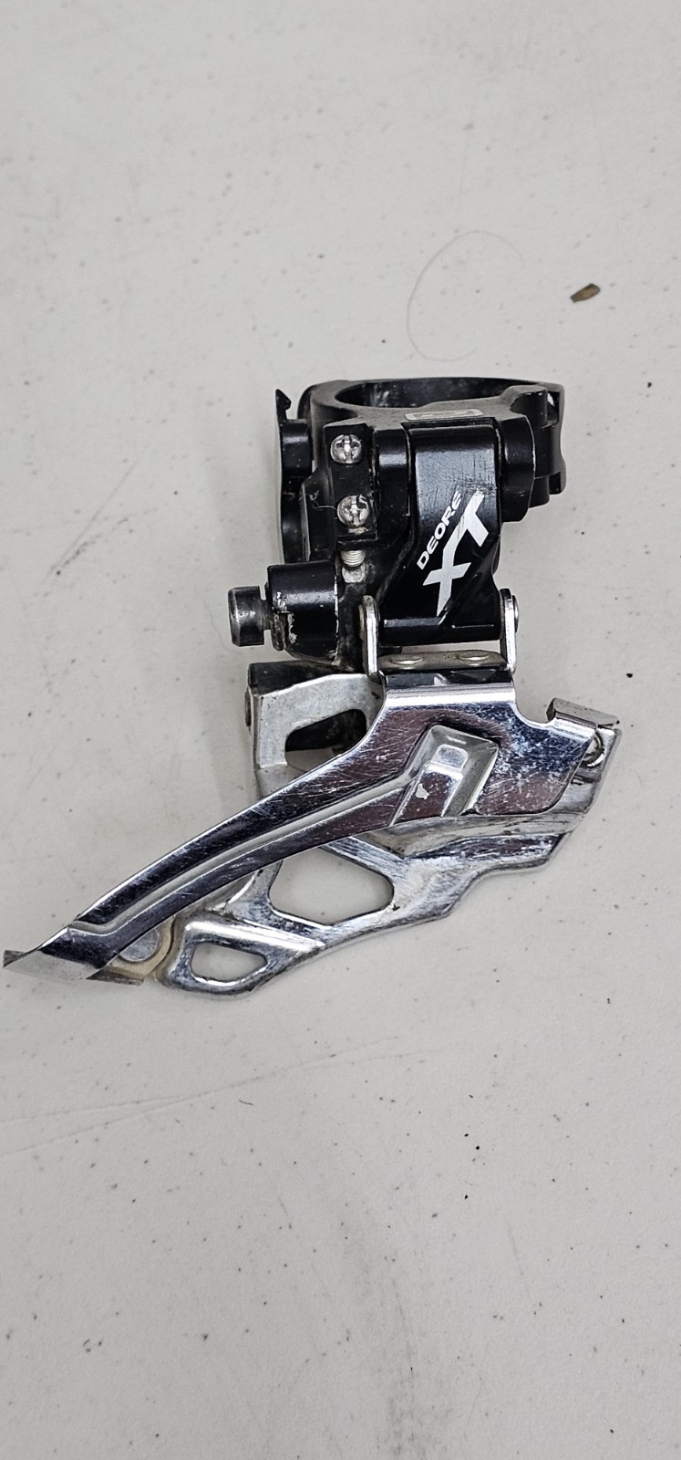 Shimano Deore XT FD-M786 Front Derailleur Clamp-On Dual Pull 2×10 10-Speed