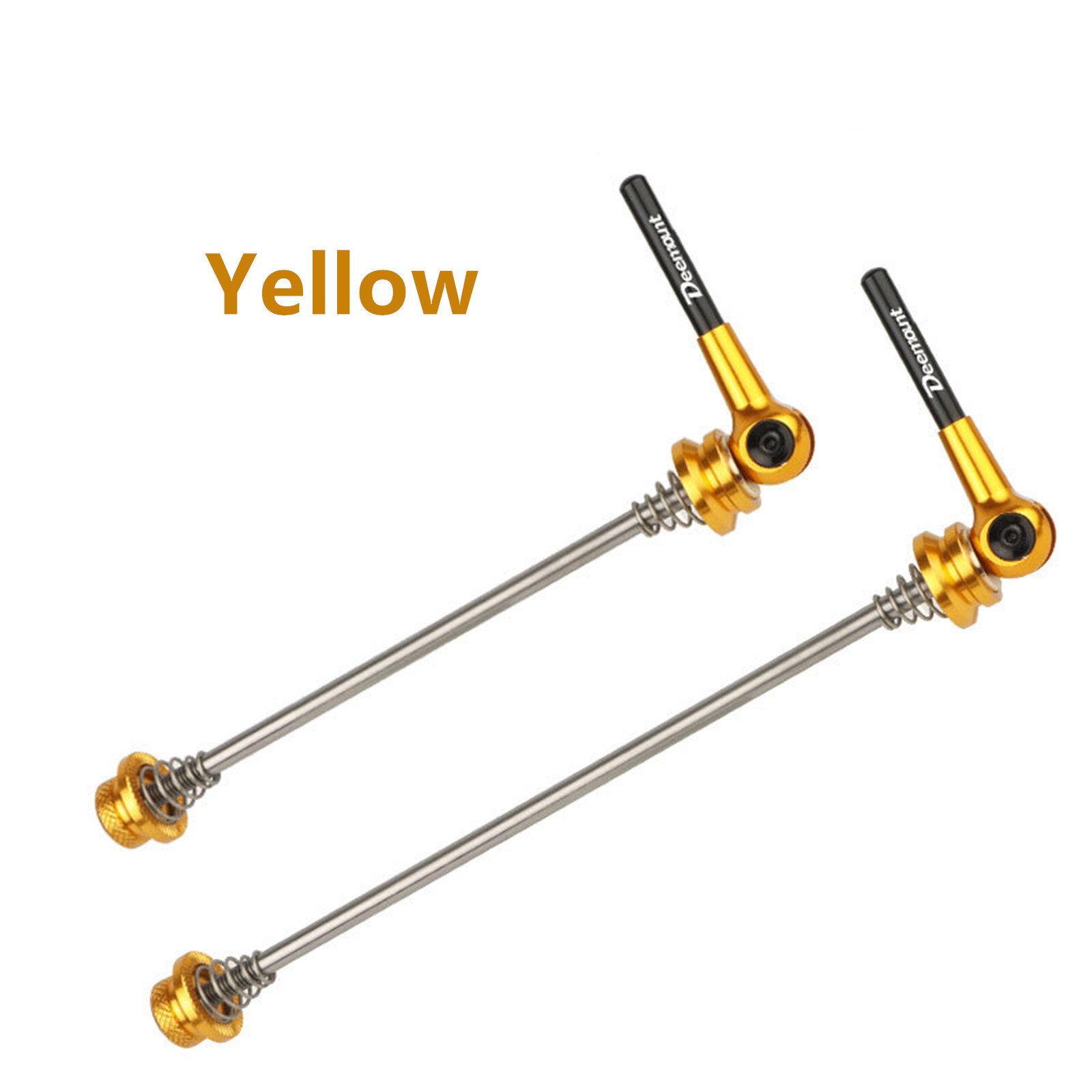 Ti/Lsand Lever /Quick Release Wheel Skewers/Axles-36g/Pair-Ultra Light