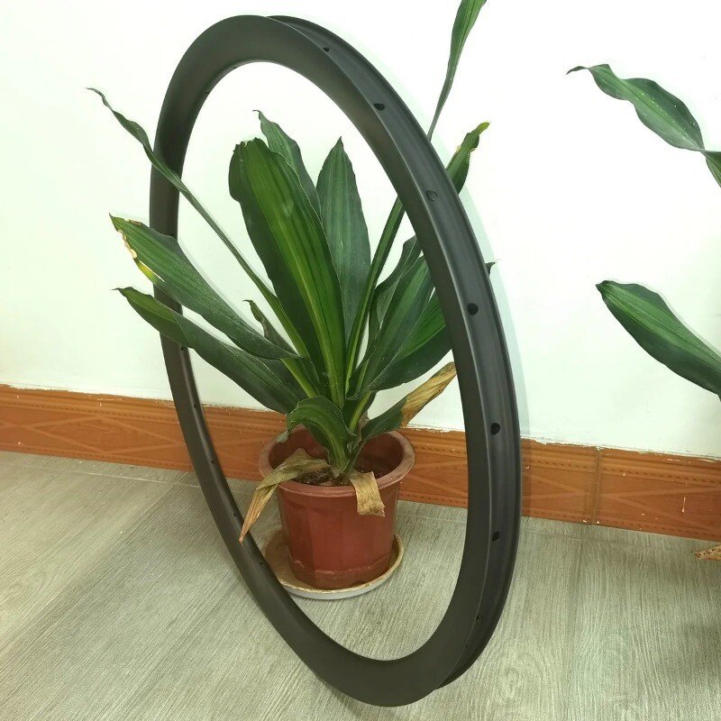 700c Gravel Racing Road Bike Carbon Rims Hookless 30mm Width 30/35/40/45mm Depth
