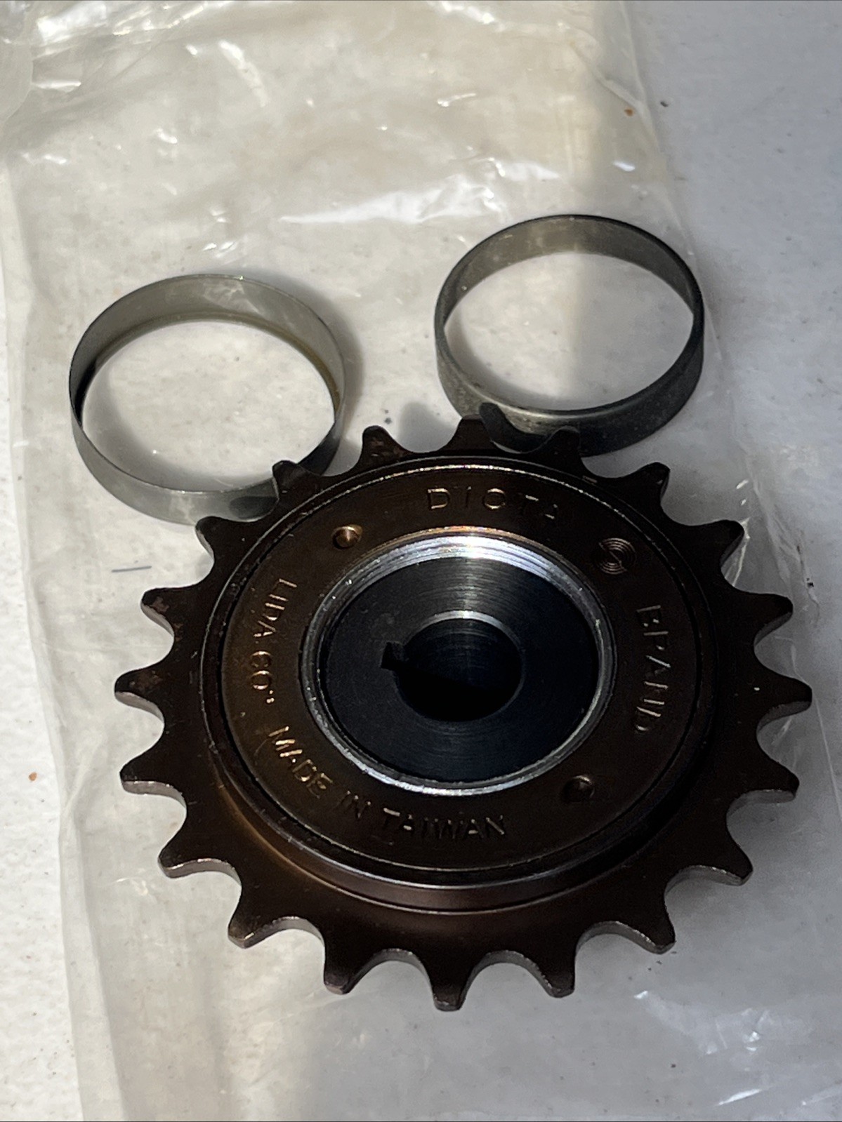 Two (2) 20 Tooth Dicta Freewheel Free Wheel 1/2” x 1/8” x 20T
