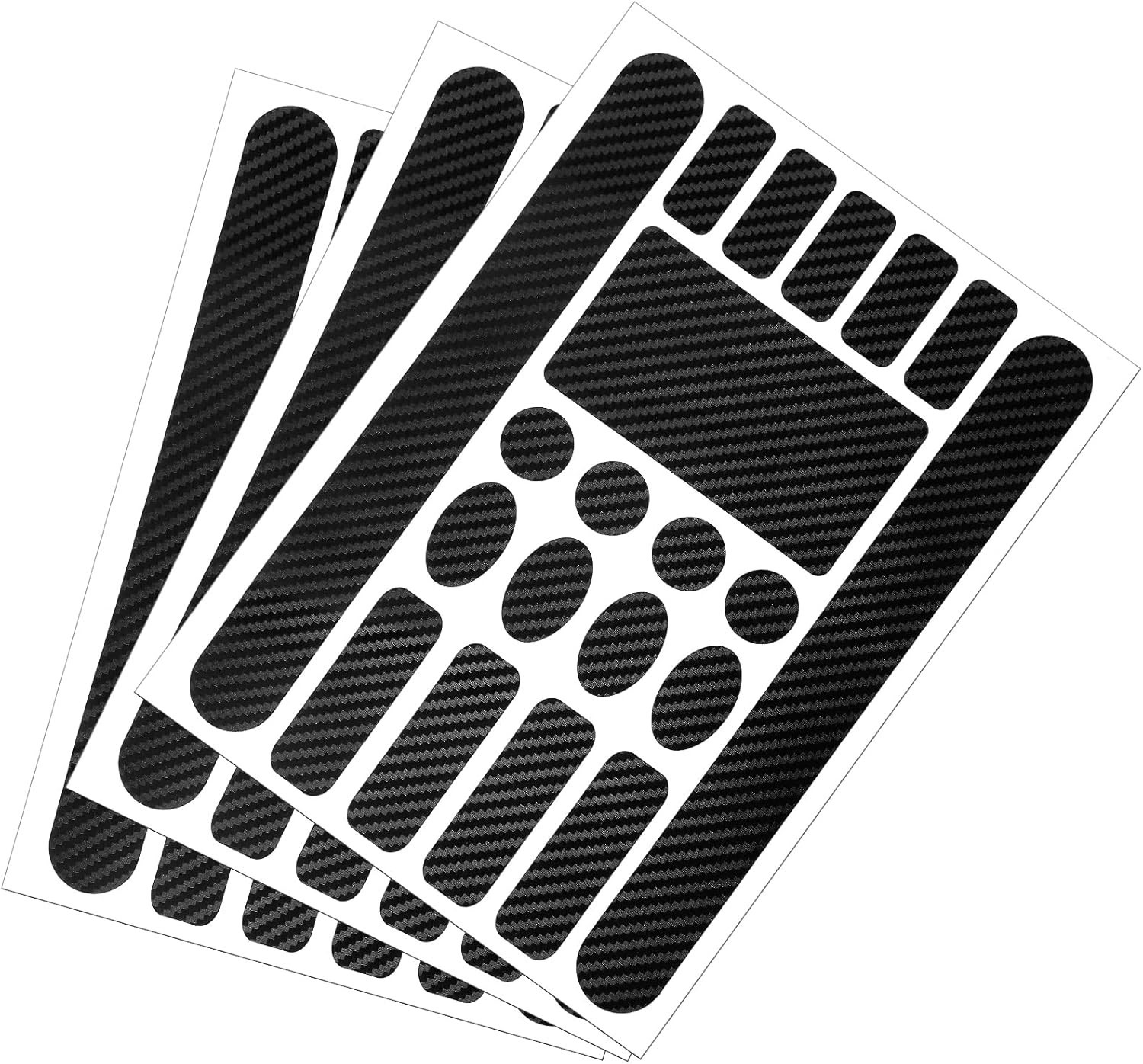 Durable 3 PCS Bike Frame Protective Stickers – Waterproof PVC Chainstay Covers