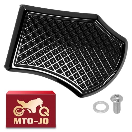 Foot Peg Pad Brake Pedal for Harley Touring Road King Road Glide Street Black