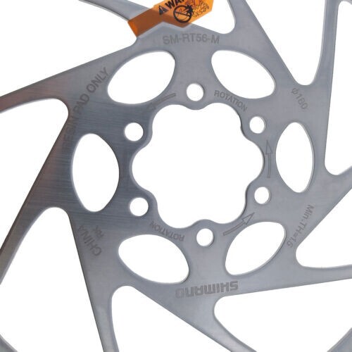 RT56 SHIMANO Bicycle MTB 160mm Rotors Bike Disc Brake Rotor + 6 Bolts US