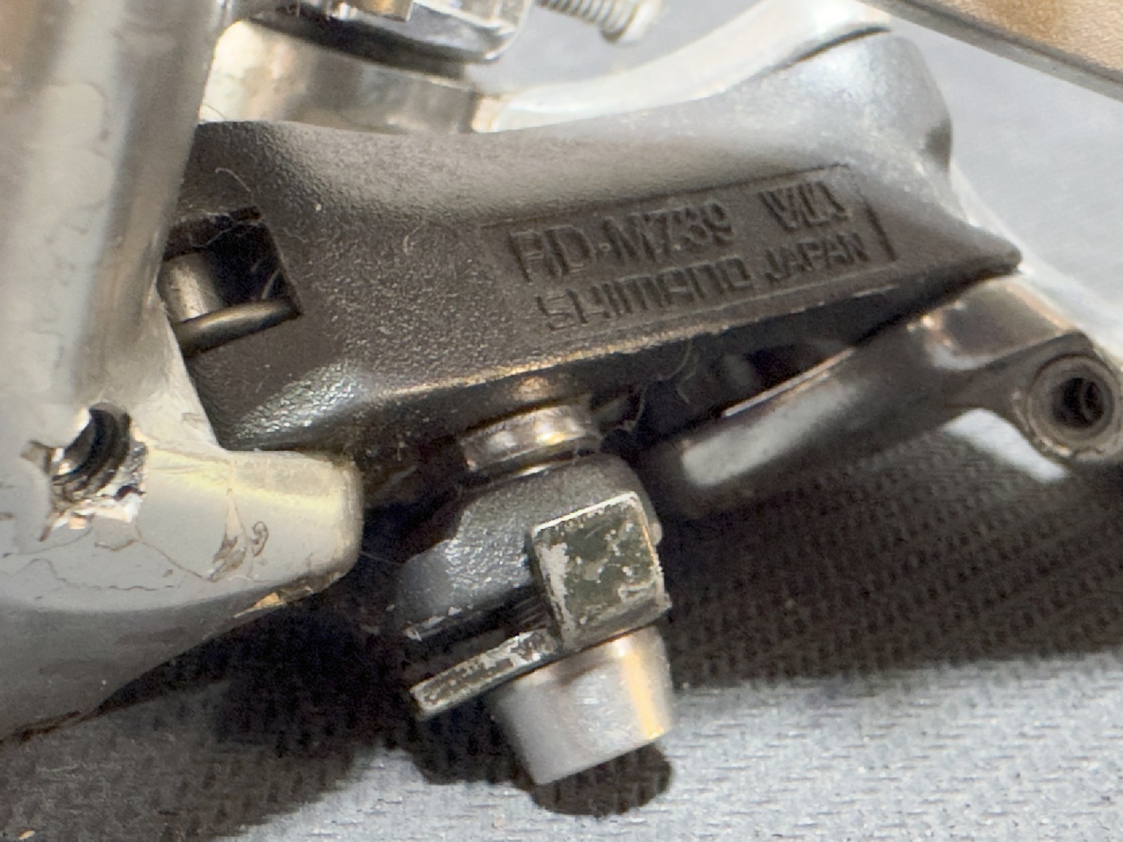 Vintage Shimano Deore XT 3×8 speed mini groupset
