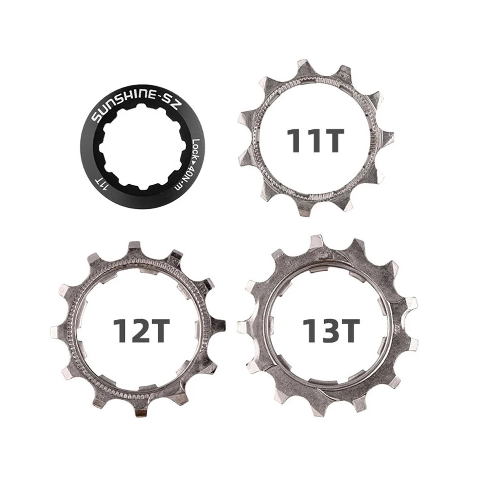 SUNSHINE Cassette Bicycle Ratchet Cog 11 12 13T Sprocket 12 8 9 11 Speed Pinion